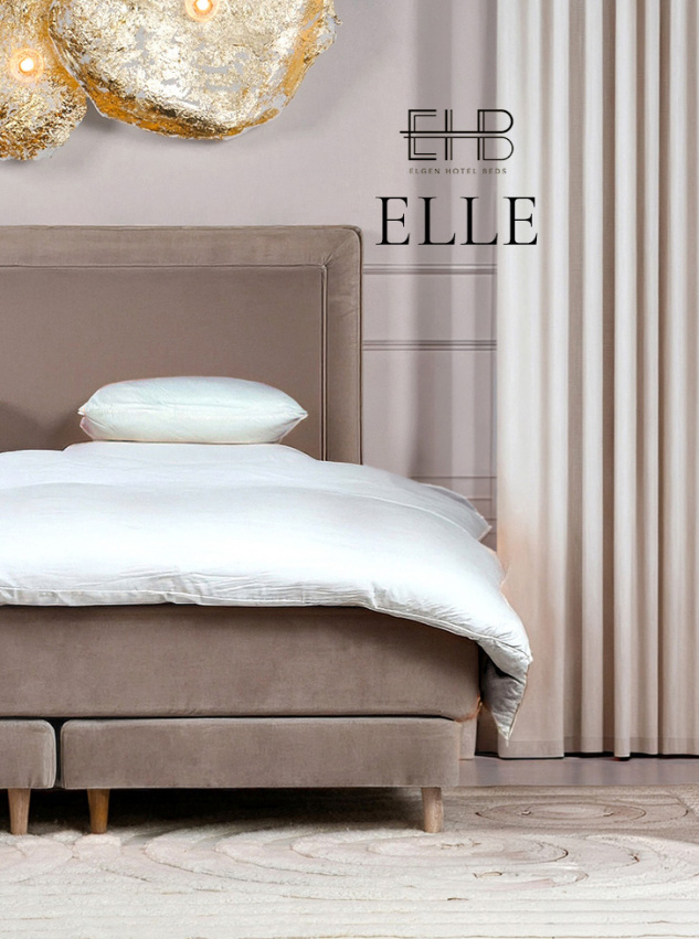 Elgen Hotel Beds Kontinentalsäng Elle 180x200 cm